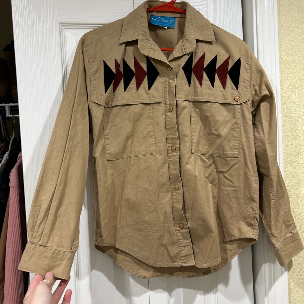Ol paint western shirt